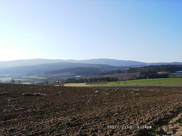 Blick auf den Schneeberg