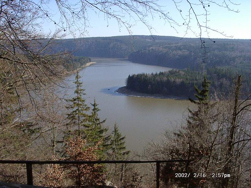 Thüringer Wald : Saalestausee