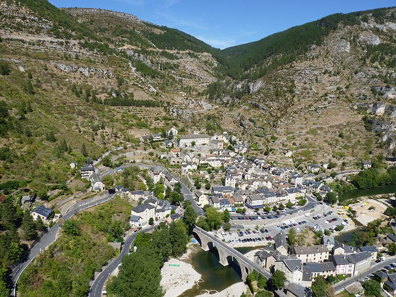 Cevennen : Ste. Enimie im Tarn-Tal